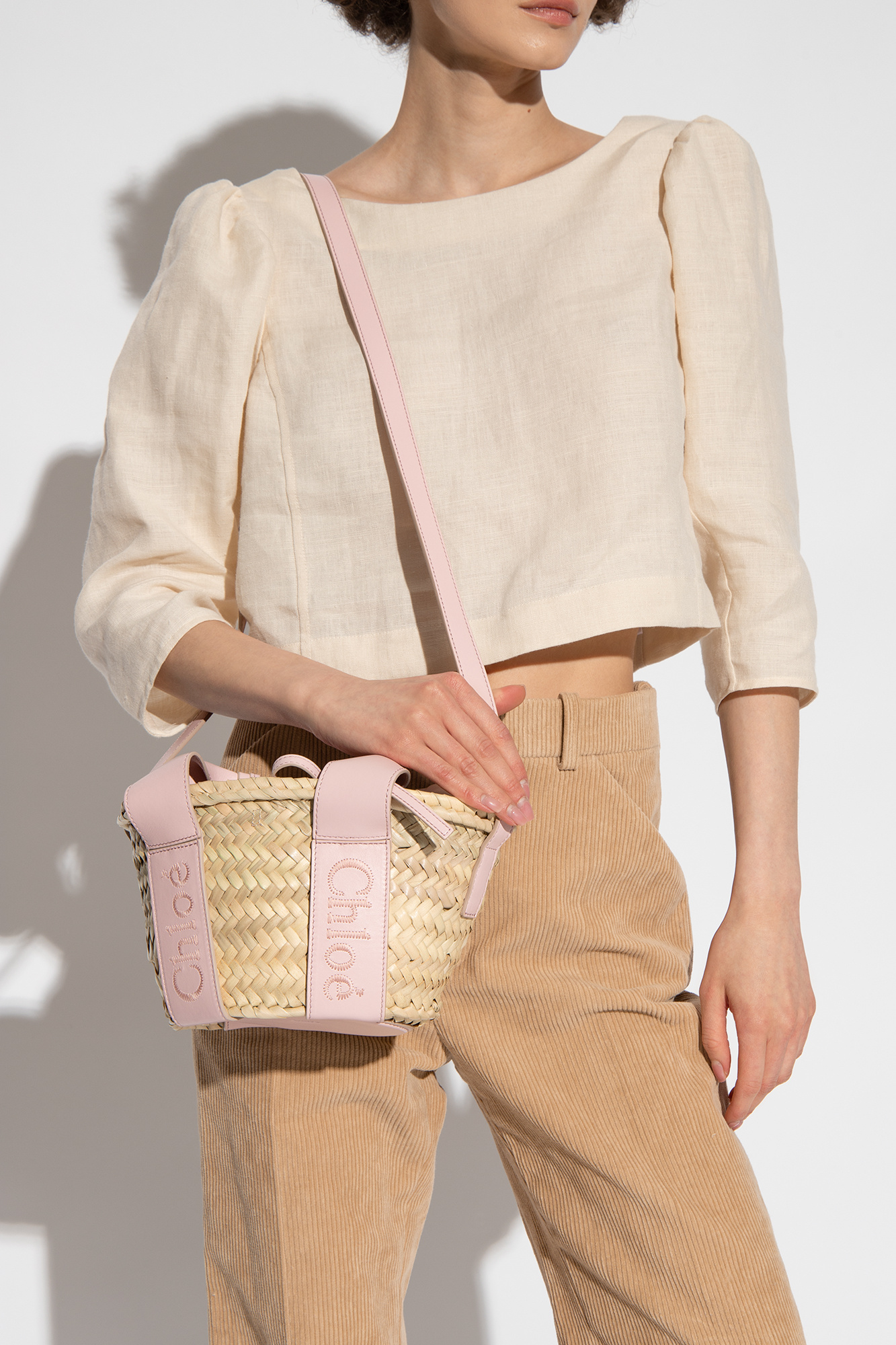 Pink 'Chloe Sense Small' shopper bag Chloé - Vitkac Canada